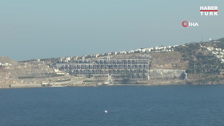 Bodrum'daki imara aykırı yapıların yıkımlarının sonuna gelindi