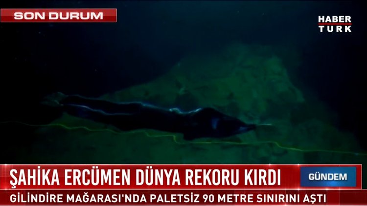 Şahika Ercümen'den dünya rekoru