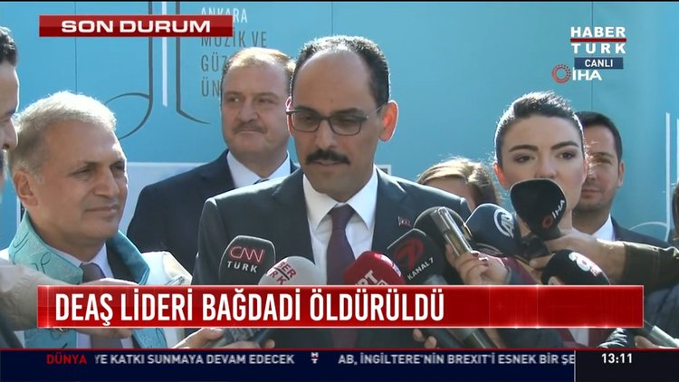 Cumhurbaşkanlığı Sözcüsü İbrahim Kalın'dan önemli açıklamalar