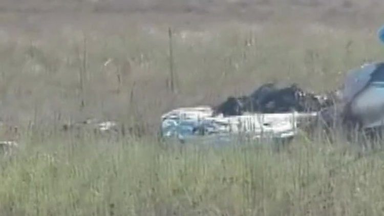 KKTC'de eğitim uçağı düştü! 2 ölü