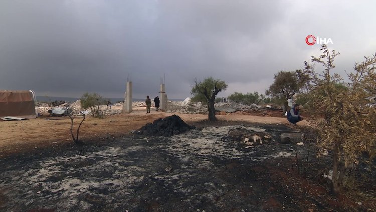 Bağdadi'nin öldüğü yer görüntülendi