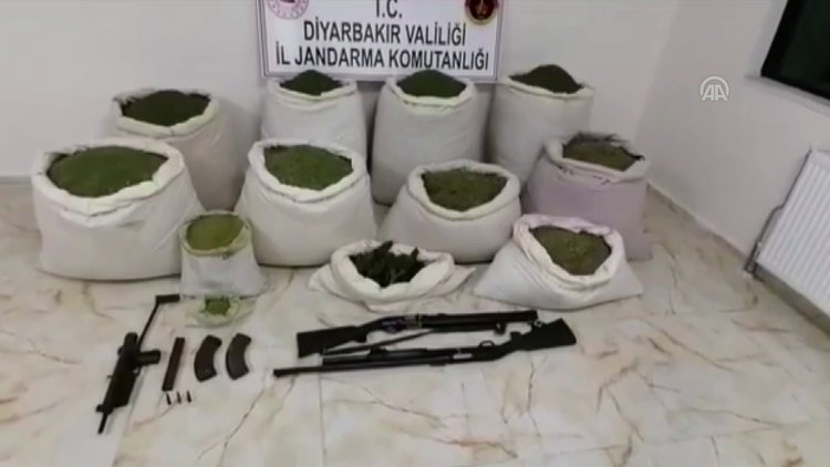 360 kilogram esrar ele geçirildi