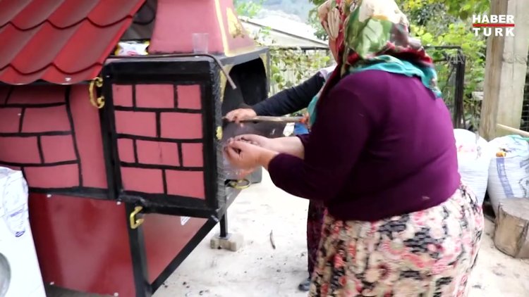 Kestaneyi geleneksel yöntemle saklıyorlar