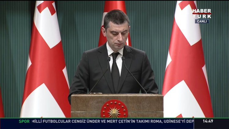 Gürcistan Başbakanı Beştepe'de