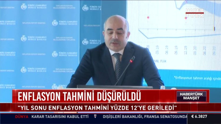 Merkez Bankası Başkanı Murat Uysal yılın 4. enflasyon raporunu açıkladı