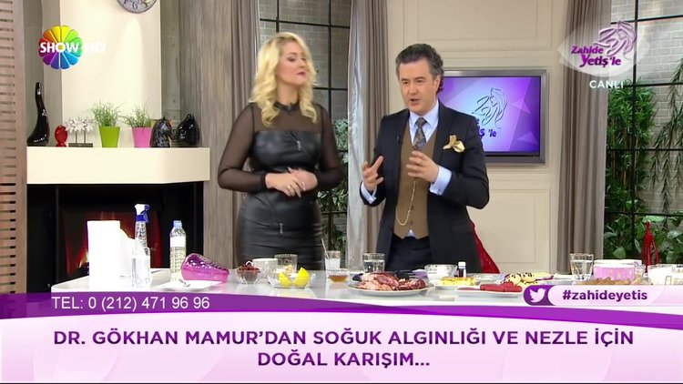 Soğuk algınlığı ve nezle için doğal karışım