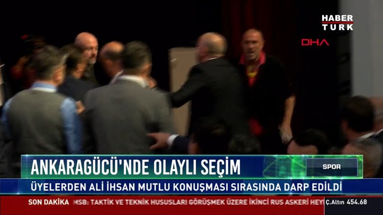 Ankaragücü'nde olaylı seçim