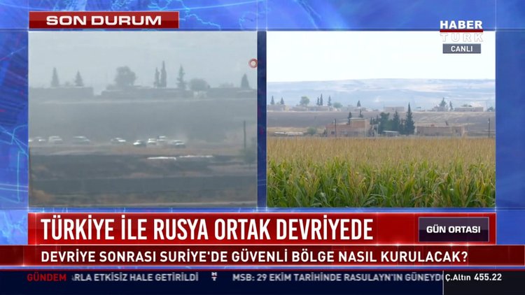 İlk kara devriyesi Kamışlı'da