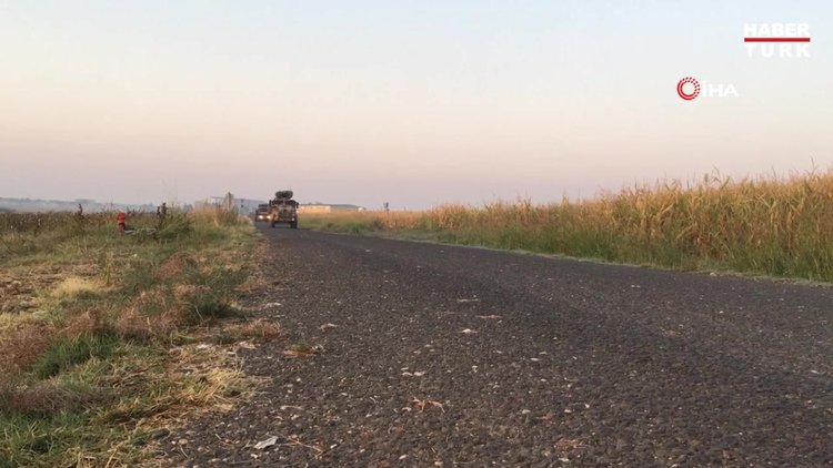 Devriye öncesi sınır hattına tank sevkiyatı