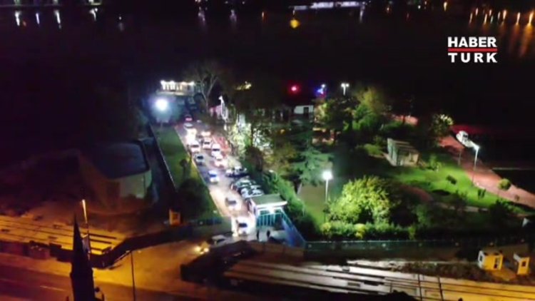 Tekneye uyuşturucu baskını