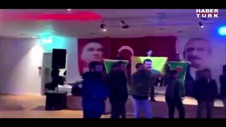 CHP'nin İsviçre'deki programını PKK yandaşları bastı!