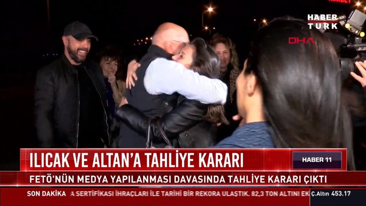 lıcak ve Altan'a tahliye kararı