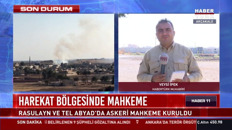 Tel Abyad ve Rasulayn'da askeri mahkeme kuruldu