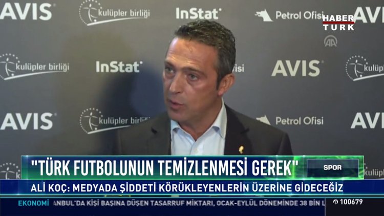 "Türk futbolunun temizlenmesi gerek"