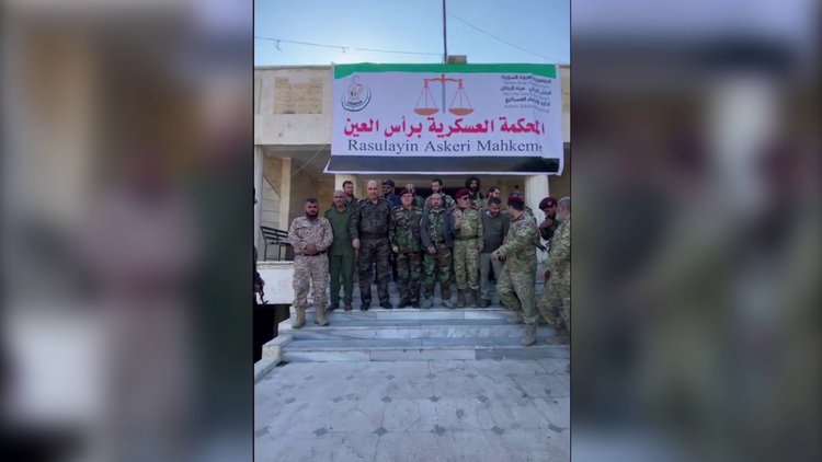 Barış Pınarı Harekat bölgesinde askeri mahkeme kuruldu