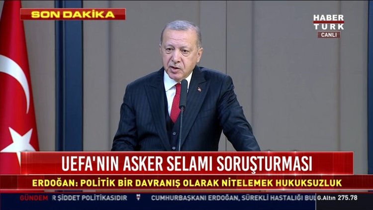 Cumhurbaşkanı Erdoğan'dan açıklamalar
