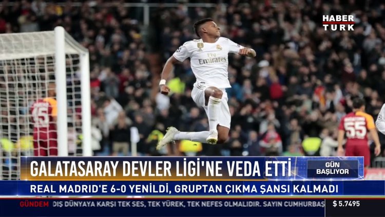 Galatasaray Devler Ligi'ne veda etti