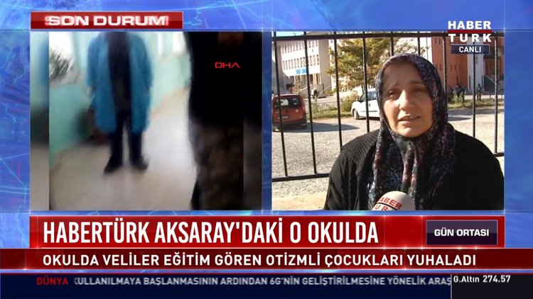 Otizimli çocukların velileri olayı Habertürk'te anlatıyor