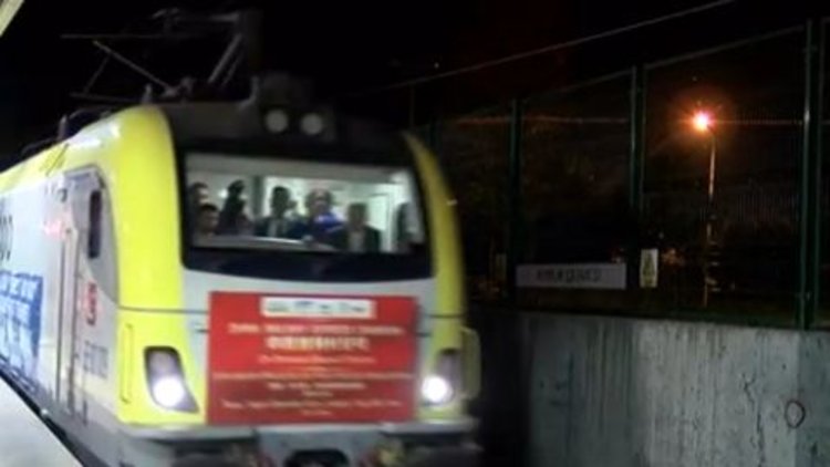 Tarihte bir ilk: Marmaray ile Çin'den Avrupa'ya!