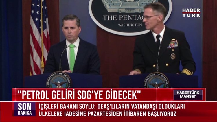 Pentagon'dan Suriye açıklaması