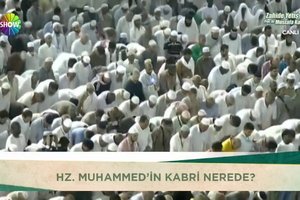 Hz. Muhammed'in kabri Mescid-i Nebevi'den görüntüler!