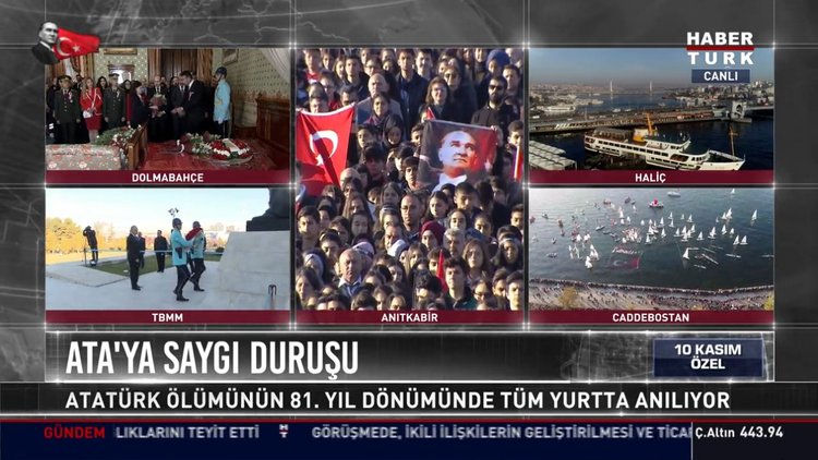 Devlet erkanı Anıtkabir'de...