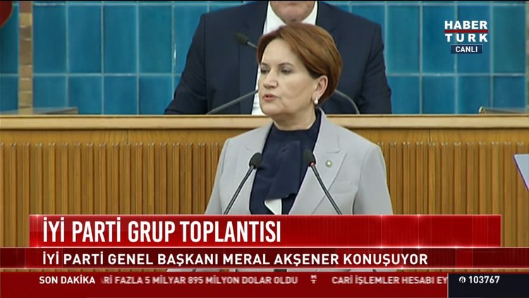 İYİ Parti grup toplantısı