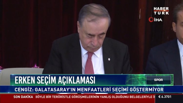 Erken seçim açıklaması