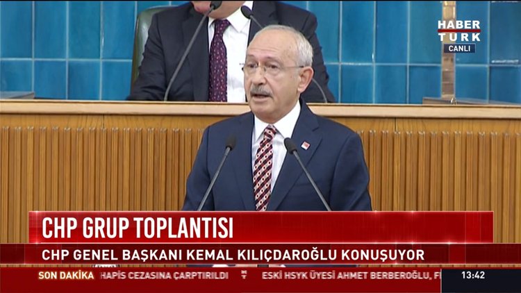 Kılıçdaroğlu, CHP Grup toplantısında konuştu