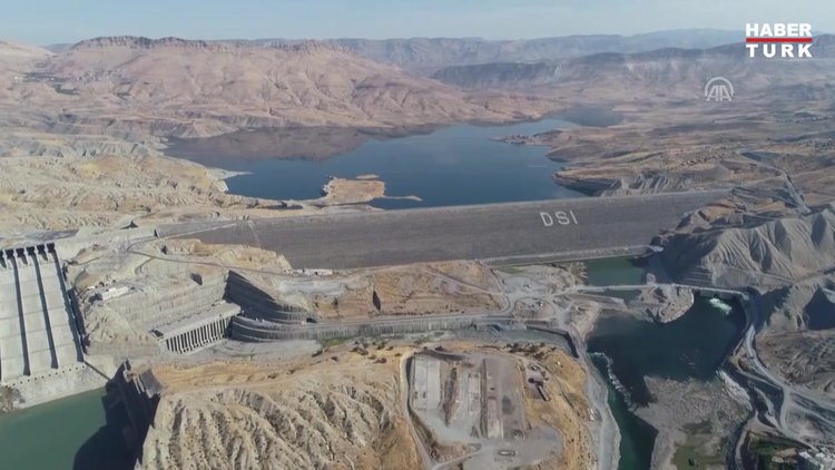 Su tutmaya başlayan Ilısu Barajı enerji üretimine hazırlanıyor
