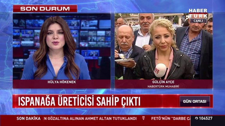 Ispanağa üreticisi sahip çıktı