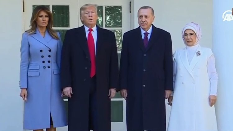 Cumhurbaşkanı Erdoğan, Beyaz Saray'da