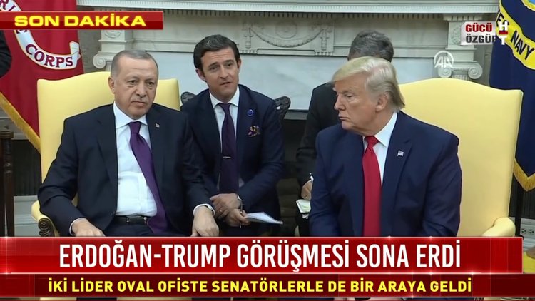 Erdoğan ve Trump'tan Senatörlerin sorularına yanıt