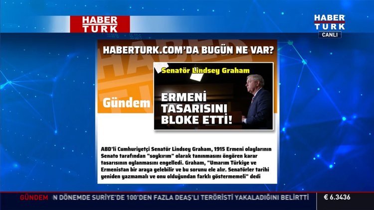 Lindsey Graham ABD Senatosu'ndaki Ermeni tasarısını bloke etti