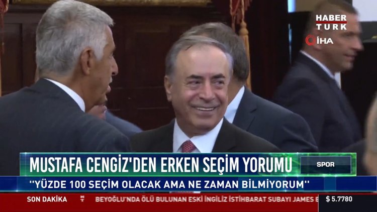 Mustafa Cengiz'den erken seçim yorumu