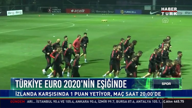 Türkiye EURO 2020'nin eşiğinde
