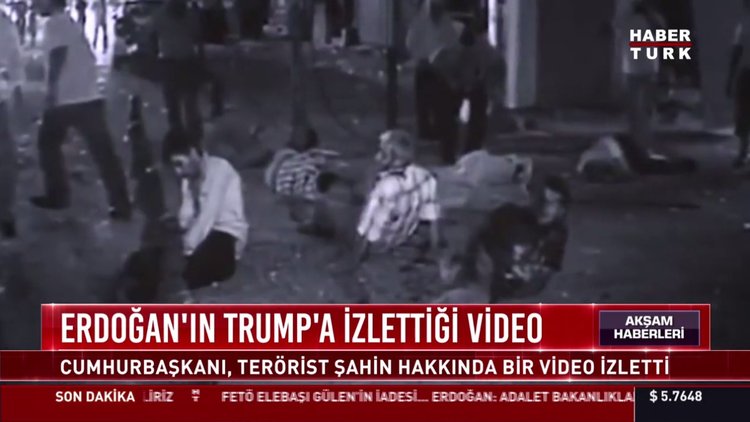 Erdoğan'ın Trump'a izlettiği video