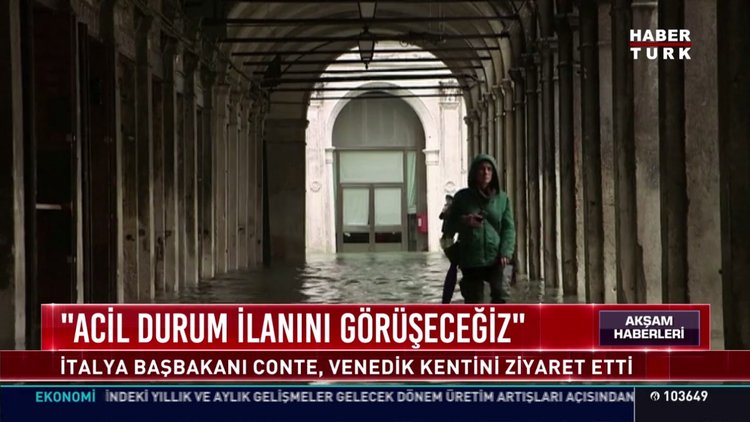 Venedik su altında: 3 ölü