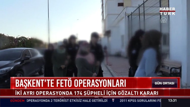 Başkent'te FETÖ operasyonları