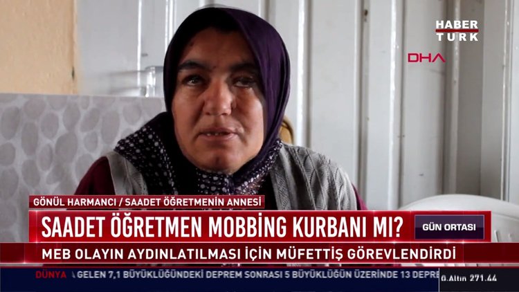 Saadet Öğretmen mobbing kurbanı mı ?