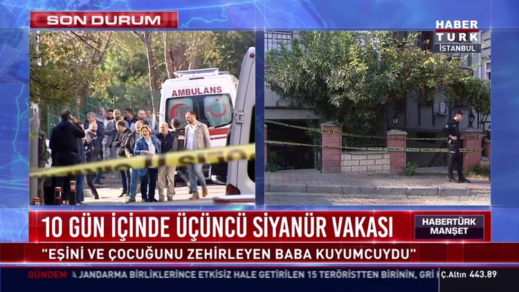 10 gün içinde üçüncü siyanür vakası
