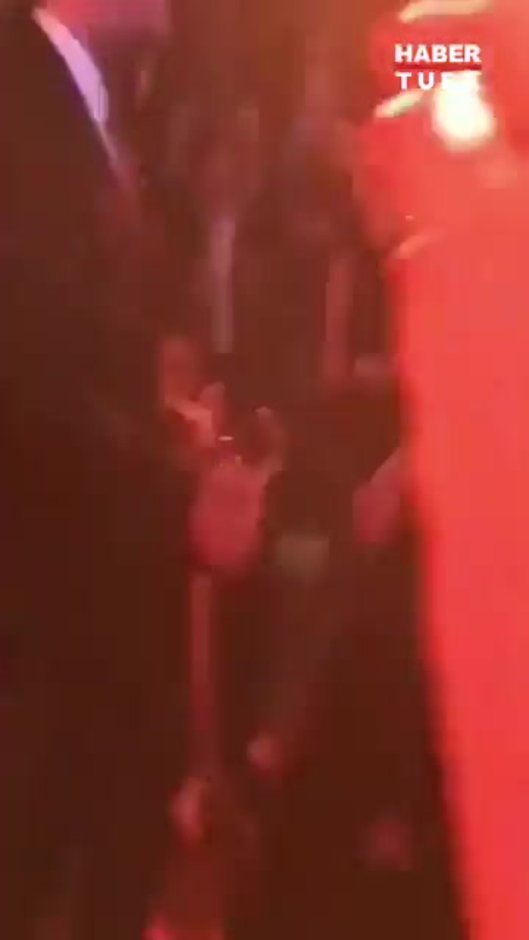 Davette böyle eğlendiler