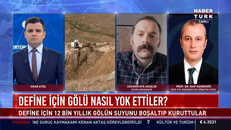 Define için gölü yok ettiler