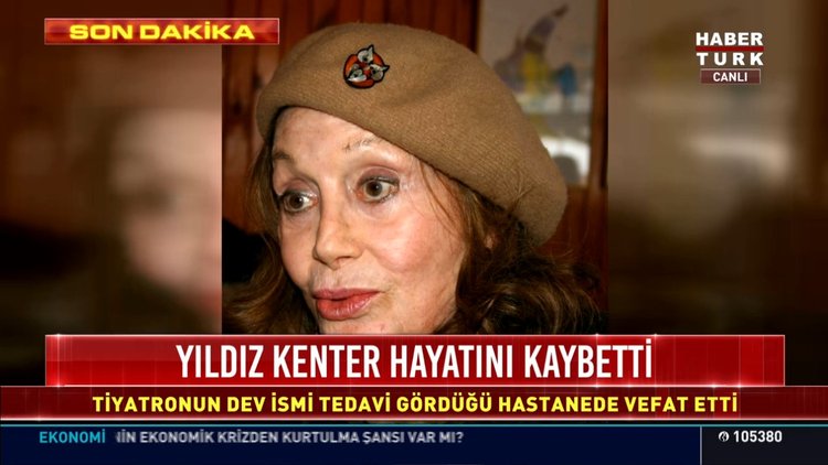 Usta sanatçı Yıldız Kenter'den acı haber