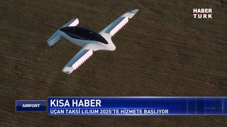 Uçan Taksi Lilium Jet, 2025'te Hizmette