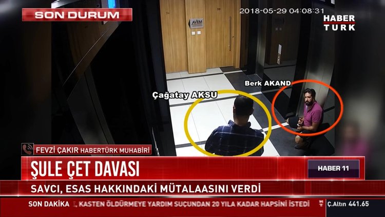 Şule Çet davasında mütalaa