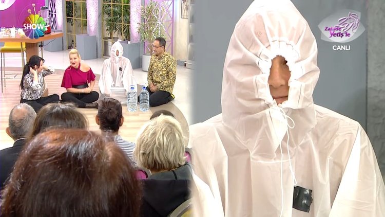 Naylon adam görenleri şaşırtıyor!