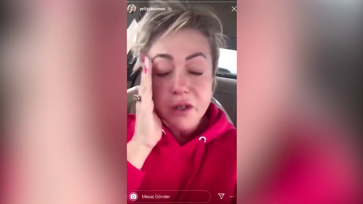 Yeliz Yeşilmen'in gözyaşları