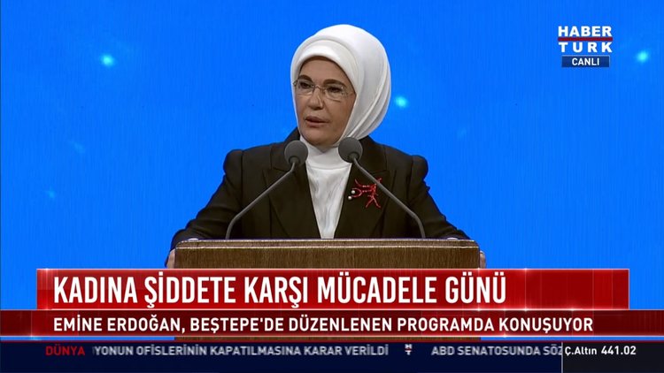 Emine Erdoğan: Eskiden sessizliğe bürünen kadınlar artık görünür