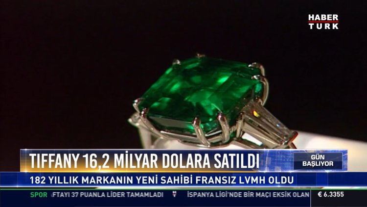 Tiffany 16,2 milyar dolara satıldı